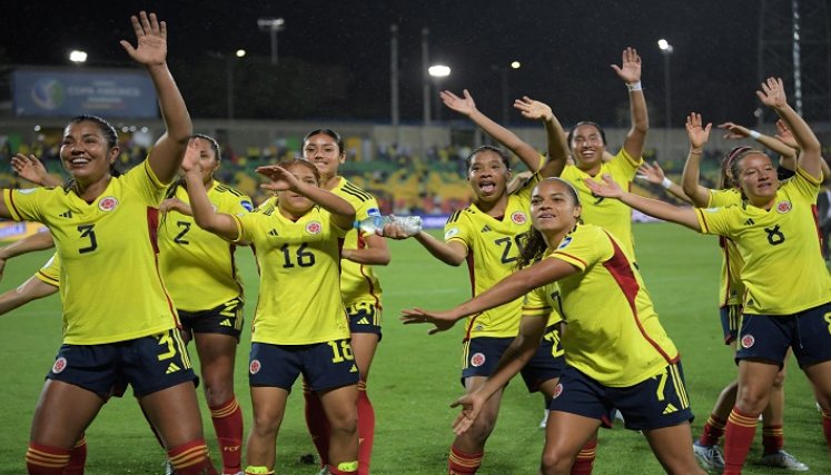 Selección Colombia femenina. / Foto AFP