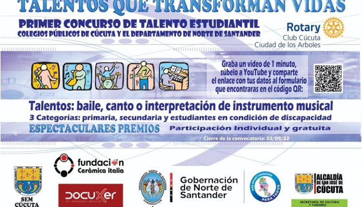 Póster del concurso estudiantil. / Foto: Cortesía / La Opinión 