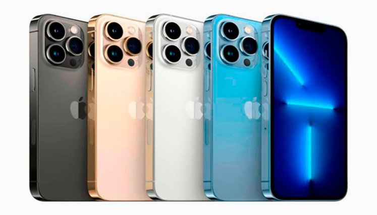 Este es el iPhone 13 Pro, el cual fue lanzado el año pasado. 