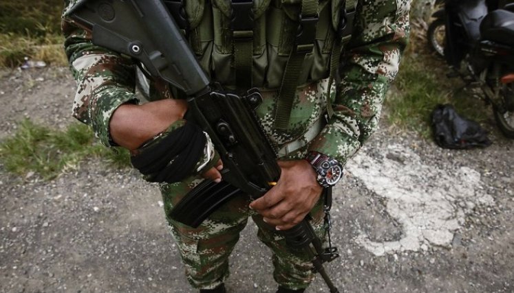 Fuerzas colombianas abaten a cinco miembros del Clan del Golfo cerca de frontera con Panamá. /Foto: Colprensa