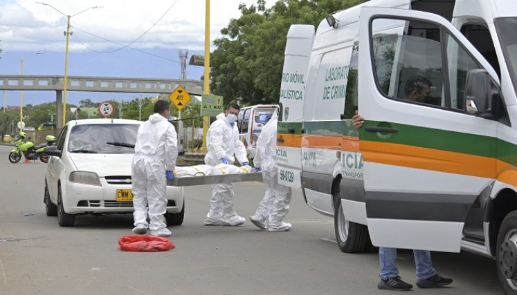 Accidente de tránsito.