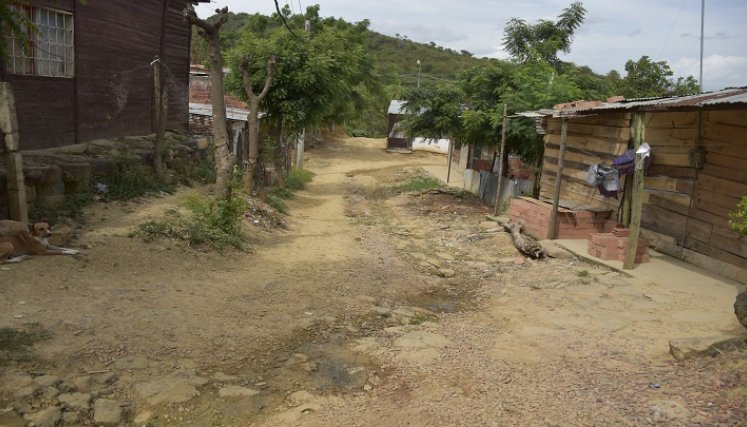 El asentamiento, que está conformado por unas 370 familias, está ubicado a un costado del anillo vial, en el occidente de Cúcuta. / Fotos: Pablo Castillo/La Opinión
