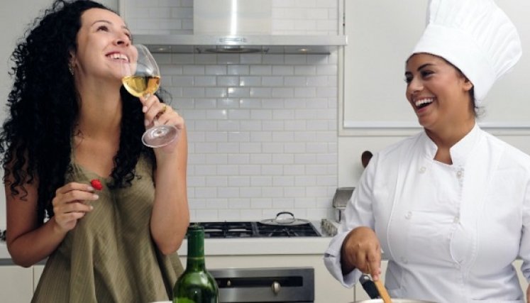 La diferencia de ser chef en casa es grandísima.
