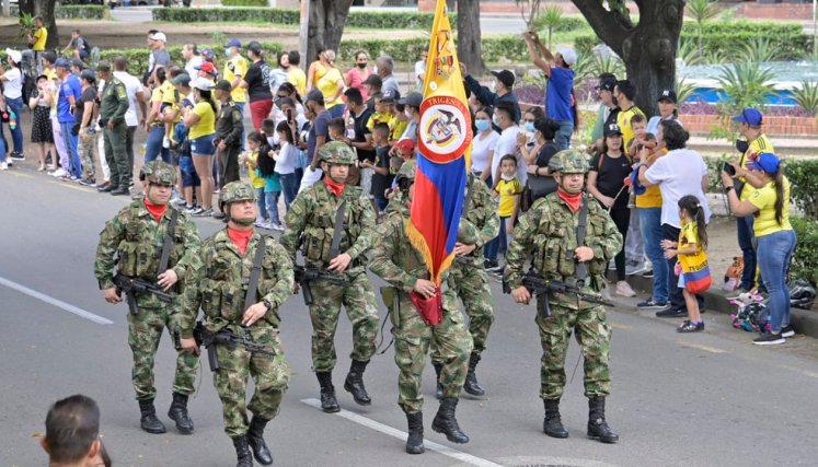 Desfile Militar en Cúcuta 