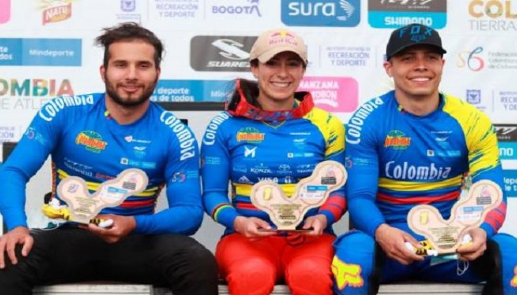 Mariana Pajón y Diego Arboleda le dan oros al país en Juegos Bolivarianos./Foto: cortesía