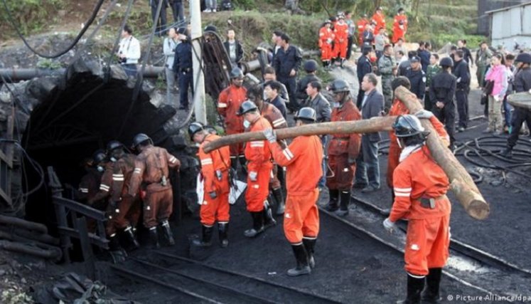 Diez muertos en el derrumbe de una mina en China./Foto: internet