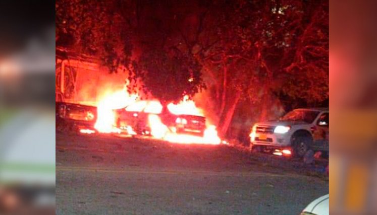 Atacan con explosivos a subestación de Policía en el Cesar 