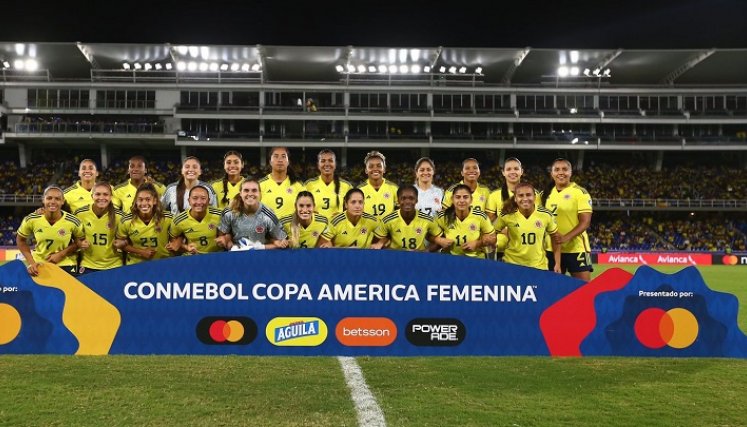 Colombia vuelve a golear en la Copa América femenina./Foto: cortesía