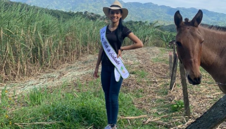 Daniela Romero, la dulce cucuteña que compite en Villeta