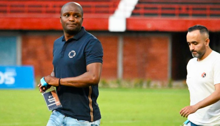 Aquivaldo Mosquera, técnico del Cúcuta Deportivo. 