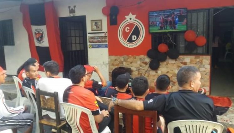 Barra Los Tututu, Cúcuta Deportivo. Foto: Cortesía.