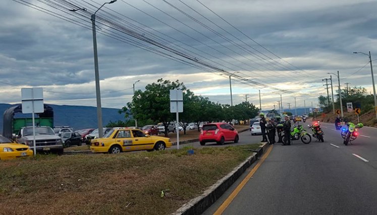 Autopista de Villa del Rosario.