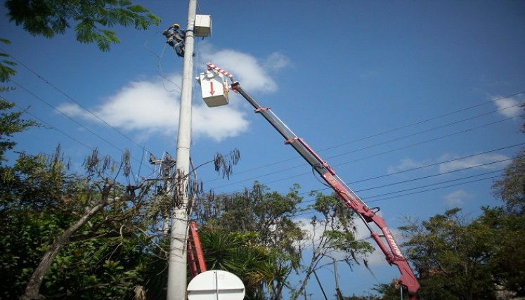 Vuelve y juega los problemas en las cámaras de seguridad existentes en el municipio de Ocaña. La mayoría de los equipos electrónicos están fuera de servicio.