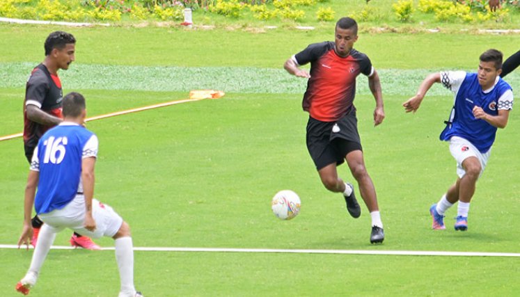 César Carrillo, jugador del Cúcuta Deportivo. 
