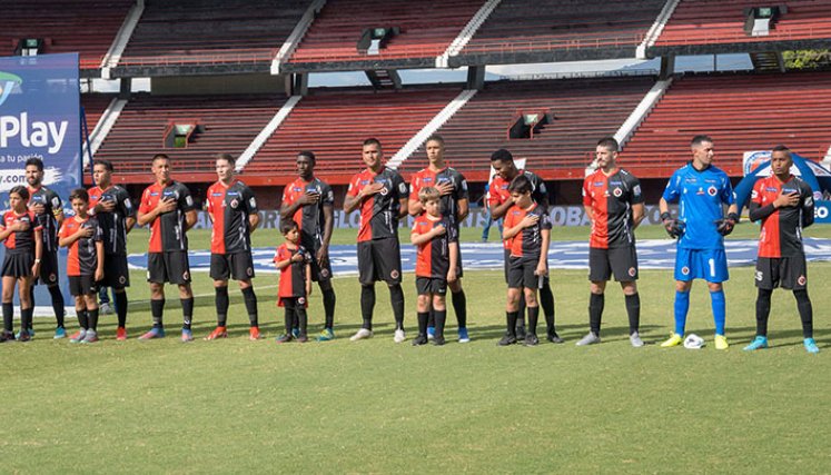 Cúcuta Deportivo vs. Llaneros, estadio General Santander. 