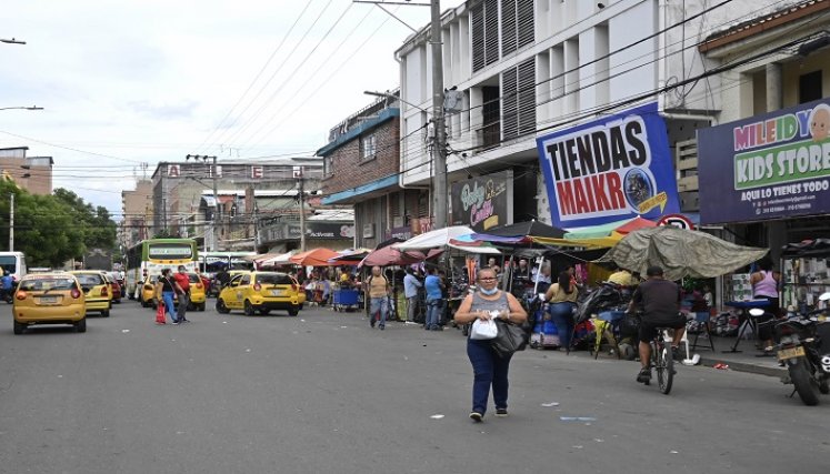 Zona céntrica de Cúcuta. 7 Foto: Jorge Gutiérrez / La Opinión 