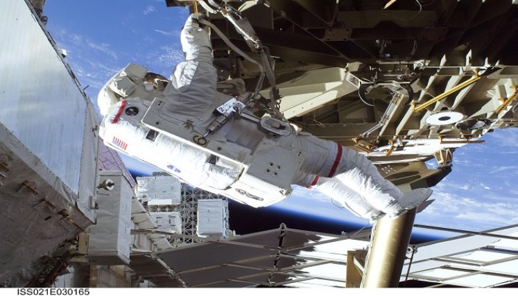 Caminata espacial. / Foto: Cortesía