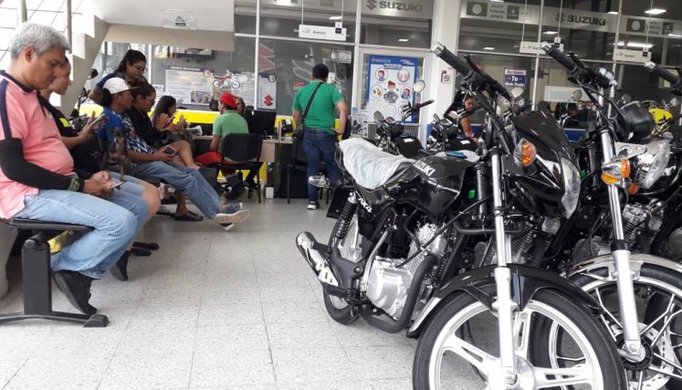 Crisis en el comercio de motos  nuevas por venta del SOAT