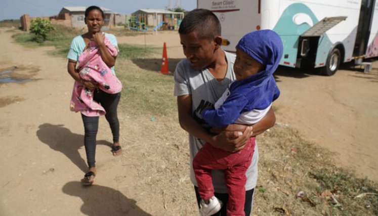 Desnutrición infantil en Colombia.