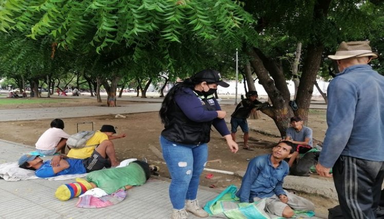 Las personas habitantes de la calle están definidas como aquellas que hacen de la vía y sitios públicos  sus lugares de habitación de manera permanente o transitoria. /Foto: Cortesía 