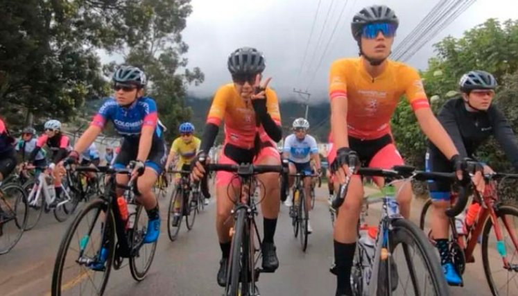 Luisa Rojas, ciclista cucuteña. 