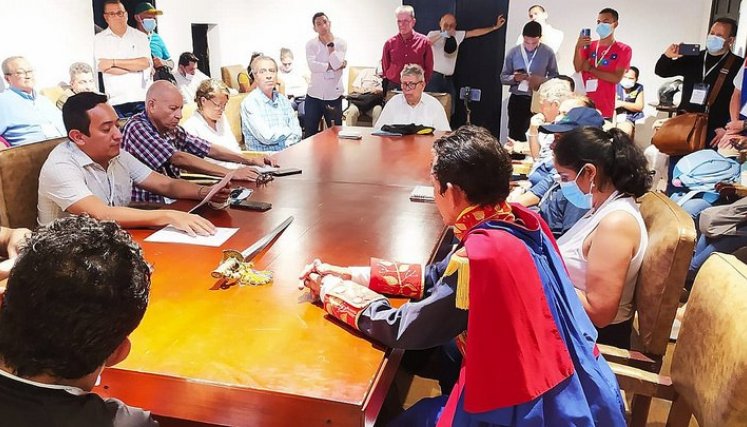 Conclusiones se entregaron en la Casa de Santander