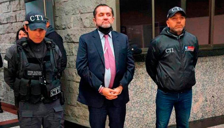 Mario Castaño está preso por corrupción. Se reeligió en el Senador por el Partido Liberal en las elecciones del pasado 13 de marzo.