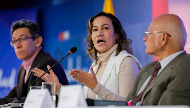 Ministra de Salud.
