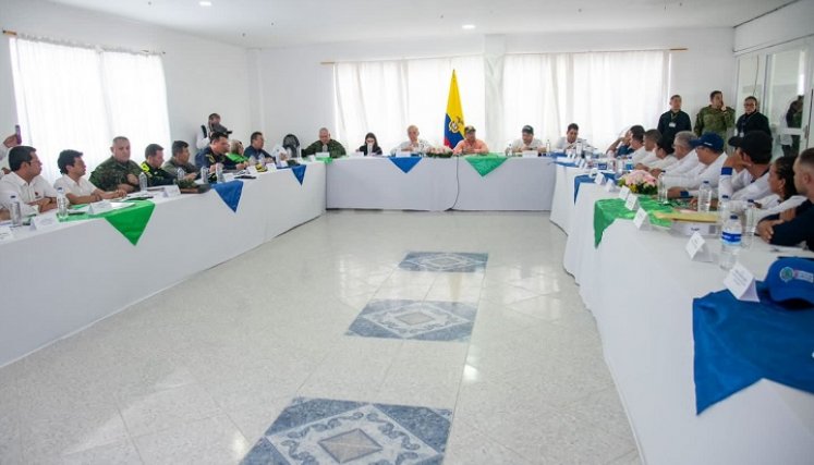 Por primera vez, un presidente de la República visita El Tarra. Lo hizo Gustavo Petro./Foto cortesía para La Opinión