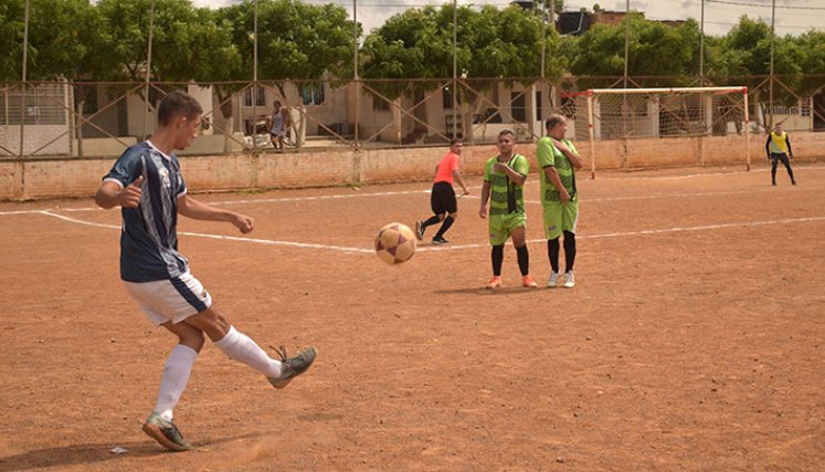 Torneo Interbarrios 2022 organizado por el IMRD. 