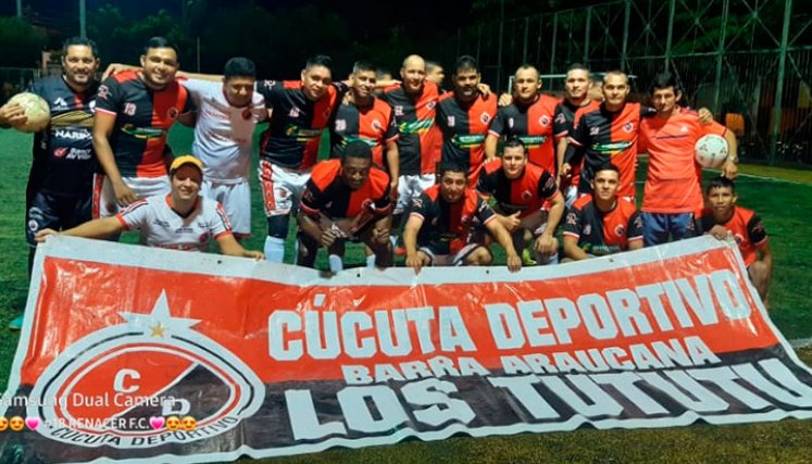 Barra Los Tututu, Cúcuta Deportivo. Foto: Cortesía.