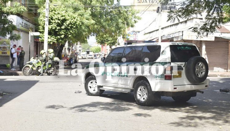 Momentos de pánico en el centro de Cúcuta./Foto: cortesía