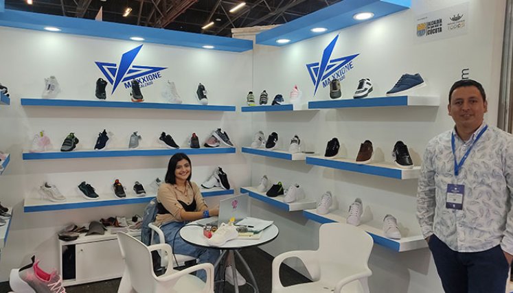 35 empresarios del calzado de Cúcuta participaron en la feria de Acicam, realizada en Bogotá por Acicam. Foto: Leonardo Favio Oliveros