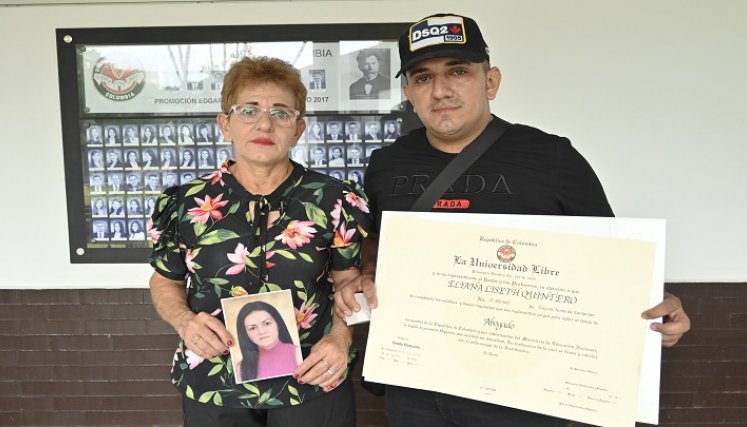 Mi hija no está muerta: mamá de cucuteña desaparecida, en grado póstumo./Foto: Jorge Gutiérrez - La Opinión