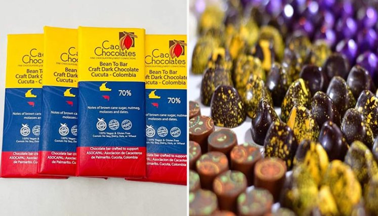 Con cacao cucuteño hacen chocolatería fina en Estados Unidos./Foto: cortesía