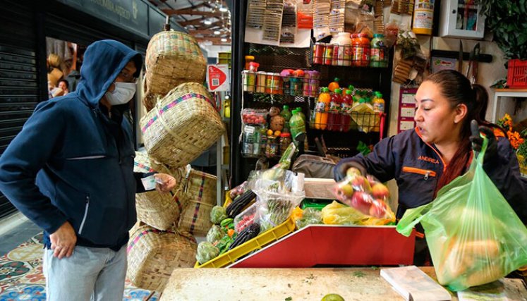 El sector comercio fue el que más aportó al PIB. / Foto: Colprensa