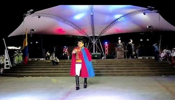 En San Antonio se vivió el Primer Festival Tricolor Francisco de Miranda./Foto: cortesía