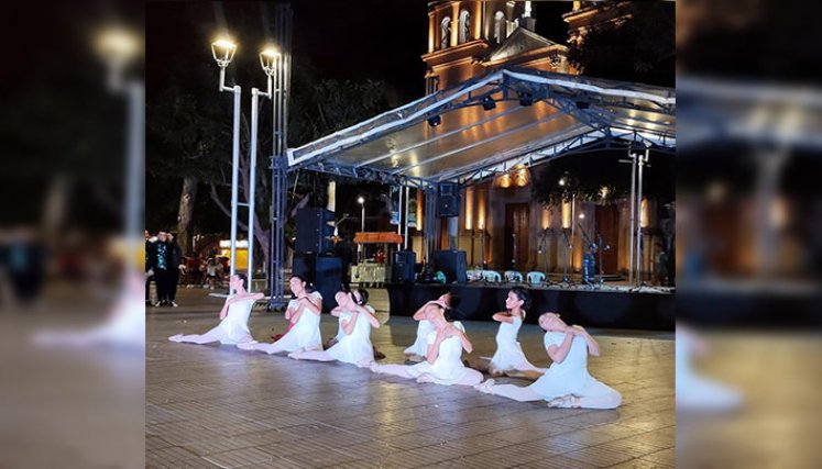 Artistas y gestores culturales seleccionados en la Convocatoria del Programa Municipal de Estímulos de la Secretaría de Cultura y Turismo, llevaron a cabo más de 60 actos./ Foto Cortesía