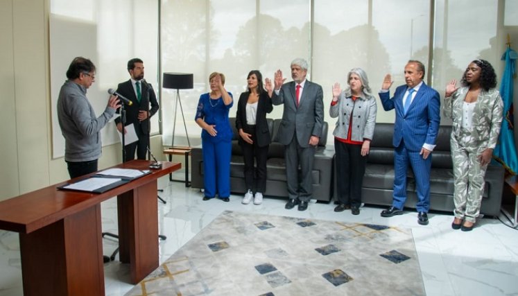 Germán Umaña se posesionó como nuevo Ministro de Comercio, Industria y Turismo./Foto: cortesía