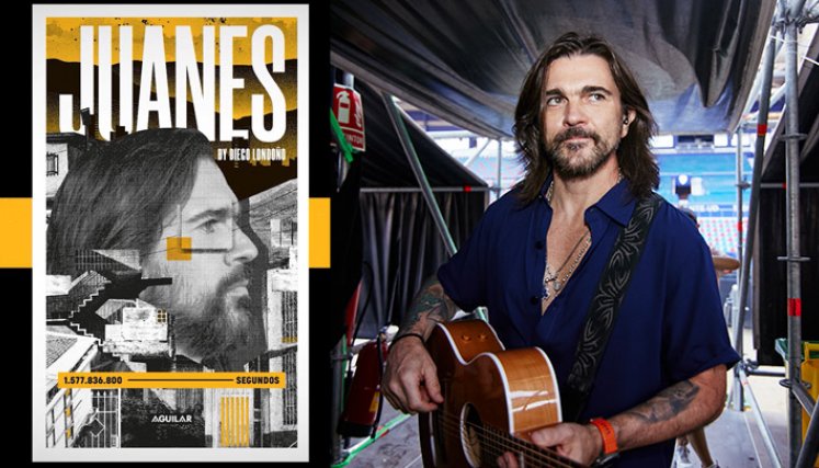 Descubra los detalles de la vida de Juanes en un libro 