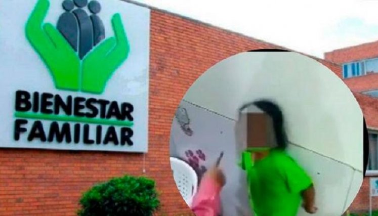 Indignación por video en el que maltratan a niña./Foto: Internet