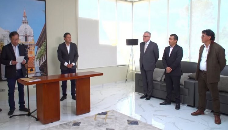 Presidente Petro posesionó a Minjusticia, Minciencias y al director de la UNGRD./Foto: Colprensa