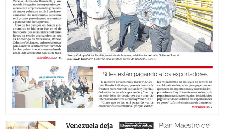 Portada del viernes 19 de agosto de 2022