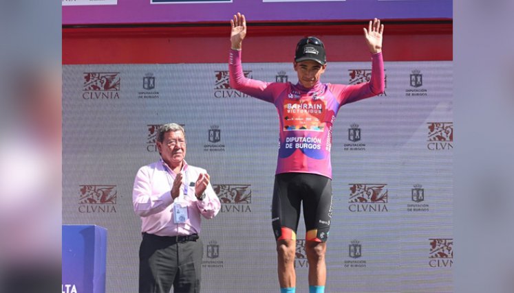 Santiago Buitrago sigue comandando en la Vuelta a Burgos