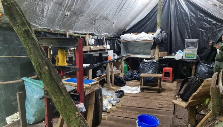laboratorio de cocaína