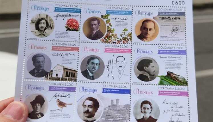 Poetas de Norte de Santander, homenajeados con estampillas