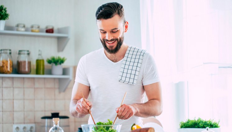 Alimentación en los hombres