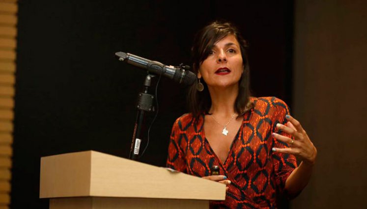 Irene Vélez, ministra de Minas.