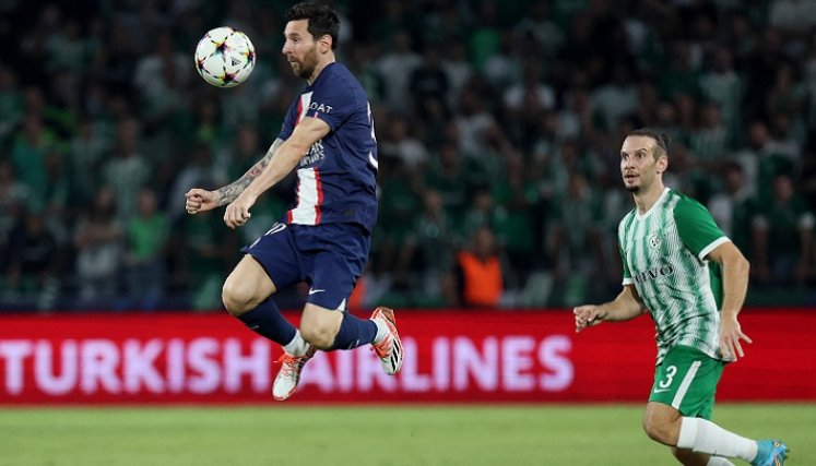 Lionel Messi se destacó con el París Saint Germain en la segunda fecha de la Liga de Campeones.