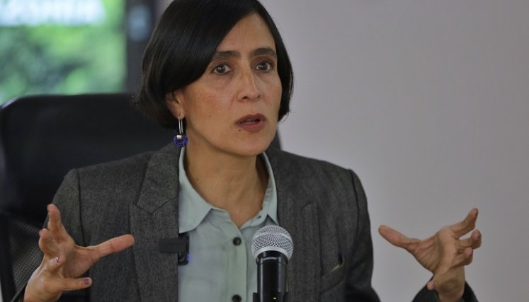 Ministra de ambiente, Susana Muhamad.